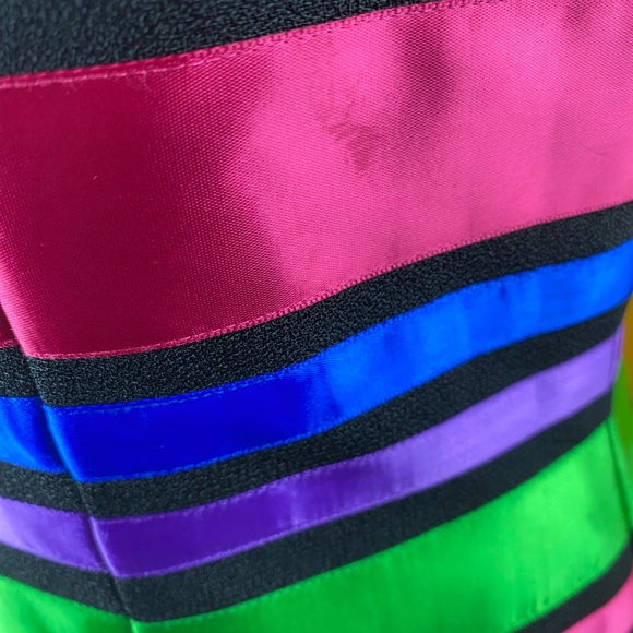 Maggy London Ribbon Striped Dress - Picture 12 of 13